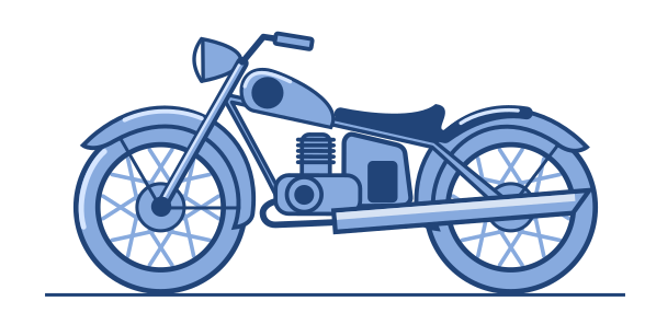 как в inkscape нарисовать мотоцикл