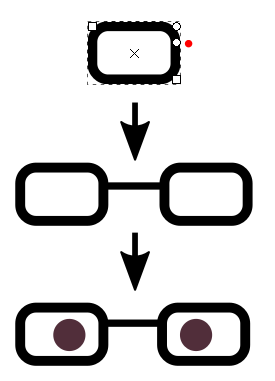 рисунок очки вектор