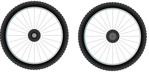 вектор колеса велосипеда
