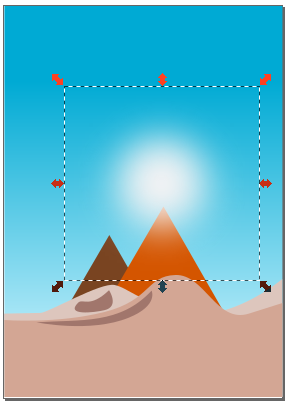 векторная иллюстрация, пирамиды