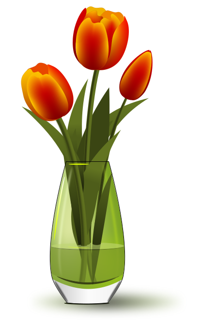 как нарисовать тюльпаны