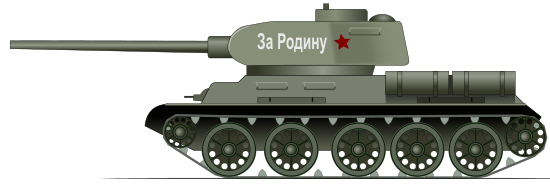 Как нарисовать танк Т-34