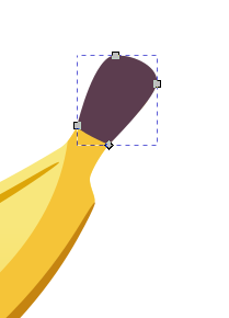 банан вектор