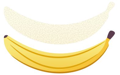 рисунок вектор банан