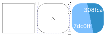 прямоугольник со скругленными углами