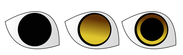 рисуем глаз inkscape