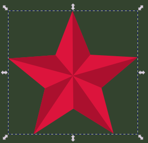 звезда inkscape