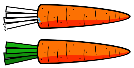 морковь рисунок svg