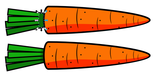 морковь рисунок svg