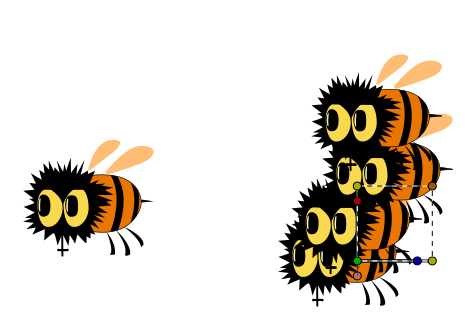 анимация пчел