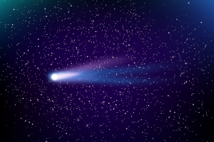 как нарисовать комету