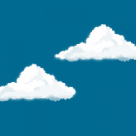 Как нарисовать облака, используем разные способы в inkscape